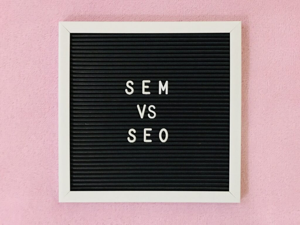 GOOGLEADS SEM VS SEO